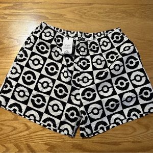 POKÉ BALL ALLOVER BLACK & WHITE SHORTS 3X Swim Shorts atsuko Pokémon